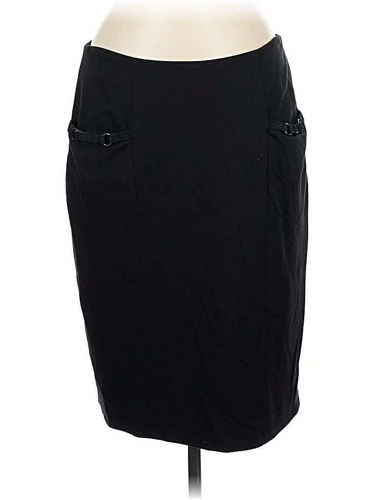 Pre-owned Doncaster Collection Casual Skirt In Black