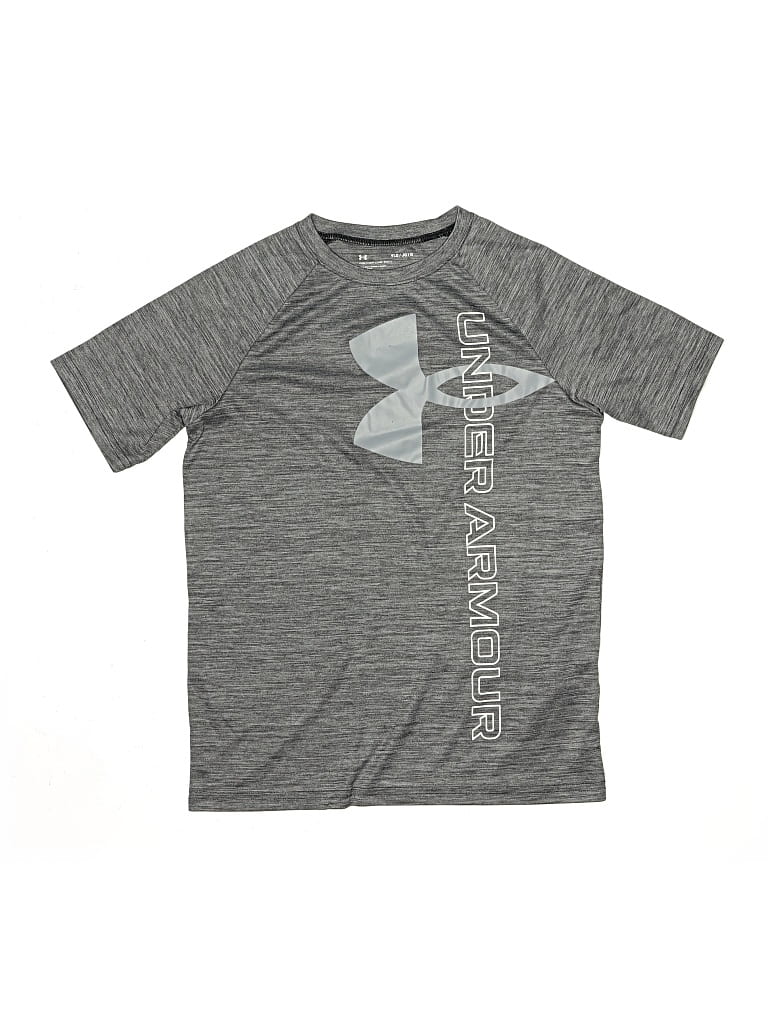 Pre-owned Under Armour Kids' Active T-shirt In Gray