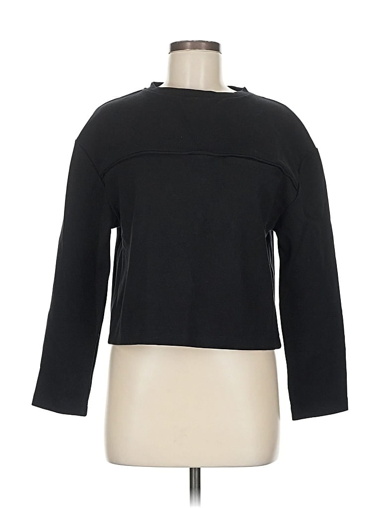 Pre-owned Rita Row Pullover Sweater In Black