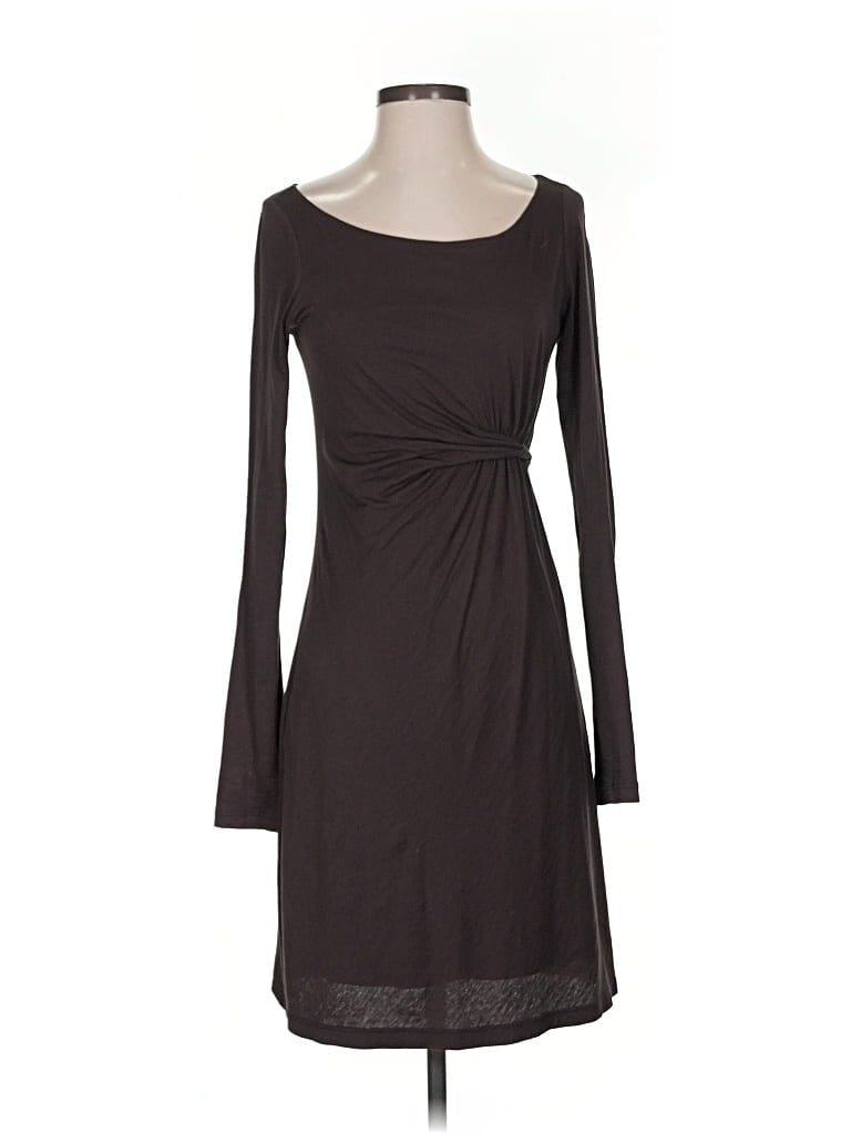 Pre-owned Velvet Casual Dress In Brown