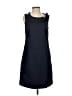 Talbots 100% Cotton Solid Blue Casual Dress Size 4 - photo 1