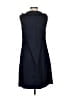 Talbots 100% Cotton Solid Blue Casual Dress Size 4 - photo 2