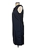 Talbots 100% Cotton Solid Blue Casual Dress Size 4 - photo 5