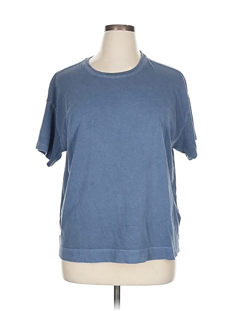 Pre-owned Old Navy Short Sleeve T-shirt In Blue