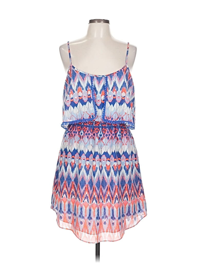 Pre-owned Dex Casual Dress In Blue