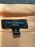 The Limited 100% Polyester Color Block Orange Long Sleeve Blouse Size M - photo 7