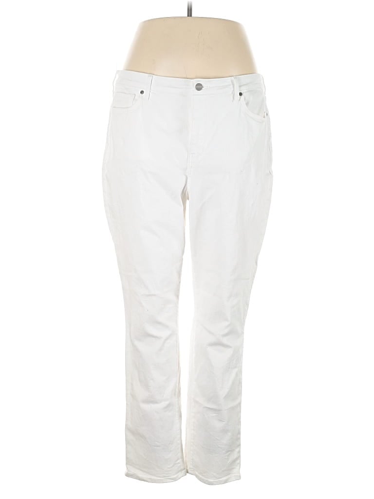 Pre-owned Nydj Jeans In White