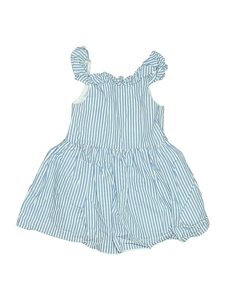 Pre-owned Crewcuts Kids' Dress In Blue