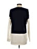 Vince. Color Block Blue Wool Pullover Sweater Size S - photo 2