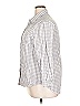 Unbranded Checkered-gingham Gray 3/4 Sleeve Button-Down Shirt Size XXL - photo 5