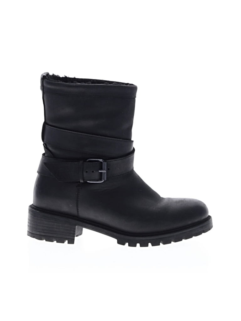 Pre-owned Ross & Snow Boots In Black