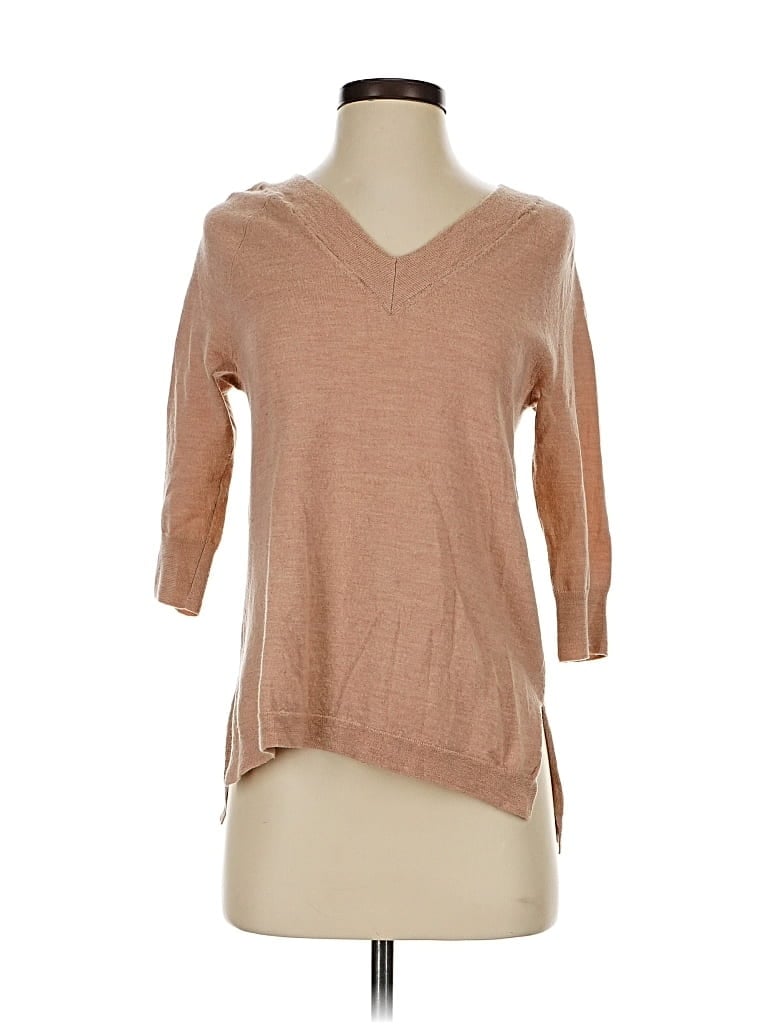 Pre-owned Moth Wool Pullover Sweater In Brown