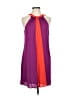 REVOLVE 100% Modal Color Block Purple Cocktail Dress Size M - photo 1