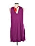 REVOLVE 100% Modal Color Block Purple Cocktail Dress Size M - photo 2