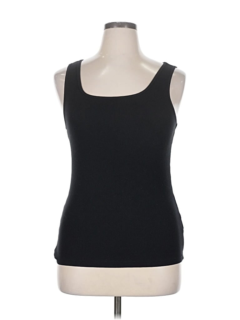 Pre-owned Gap Tank Top Black Strapless Neckline Tops