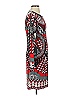 Hale Bob Print Red Black Casual Dress Size XS - photo 4