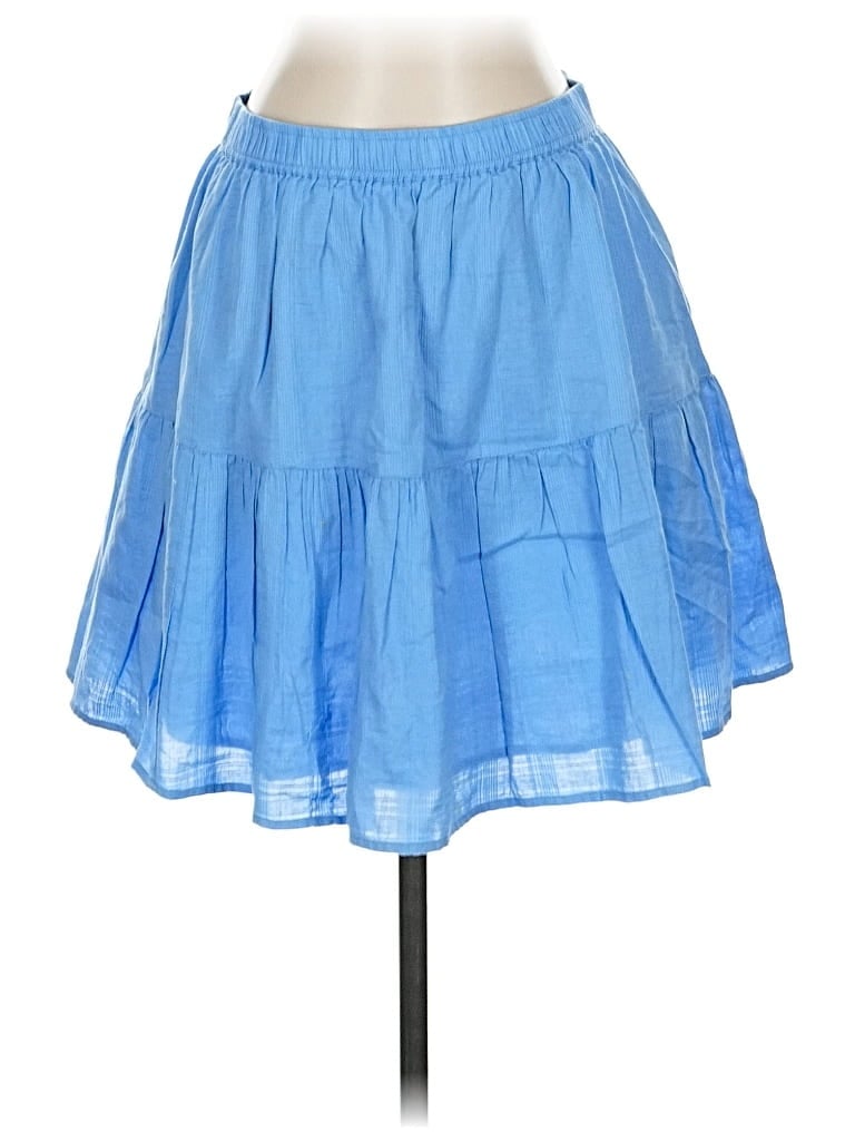Pre-owned Lilla P Casual Skirt In Blue