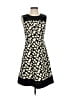 Leifnotes 100% Cotton Hearts Black Cocktail Dress Size 4 - photo 1