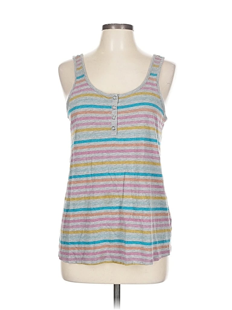 Pre-owned Torrid Tank Top Gray Halter Neckline Tops