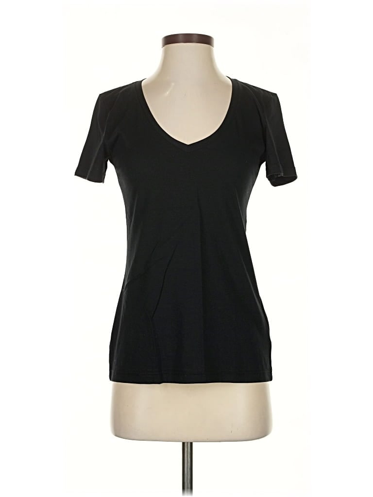 Barneys New York Short Sleeve T-shirt In Black