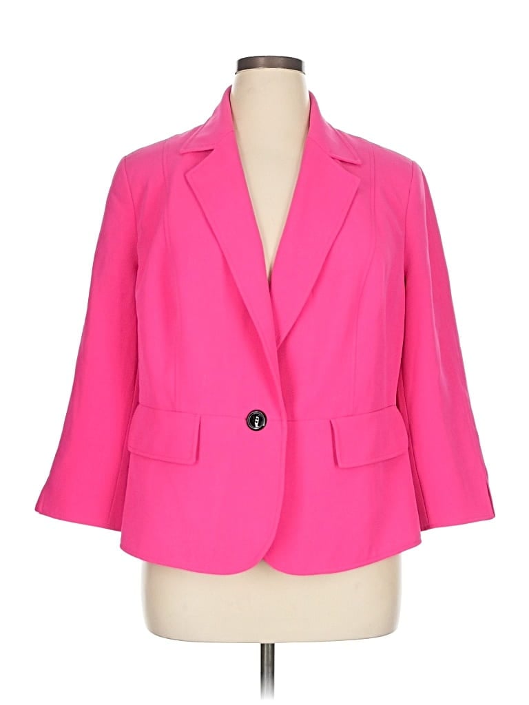 Pre-owned Kasper Blazer Jacket In Pink