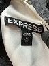 Express 100% Polyester Ivory Sleeveless Blouse Size XS - photo 3