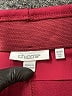 Chico's Color Block Burgundy Track Pants Size Sm (0.5) - photo 3