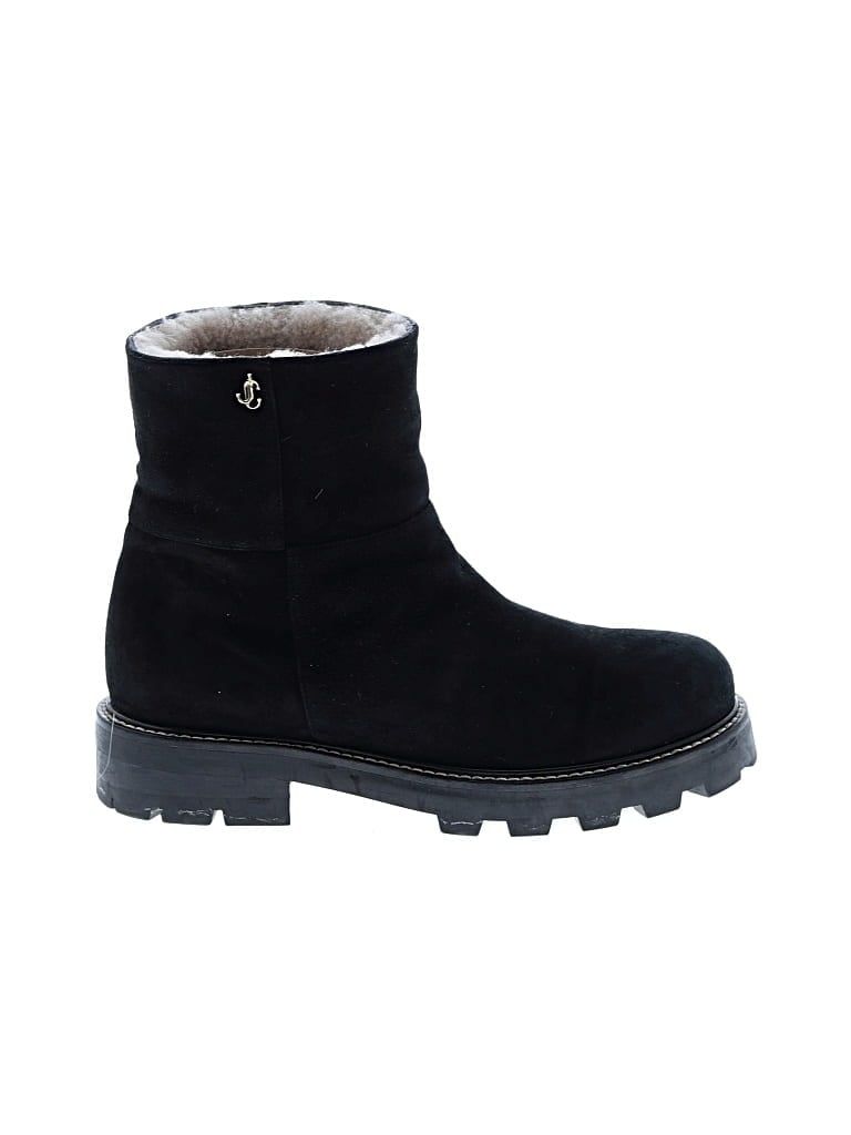 Pre-owned Jimmy Choo Ankle Boots In Black