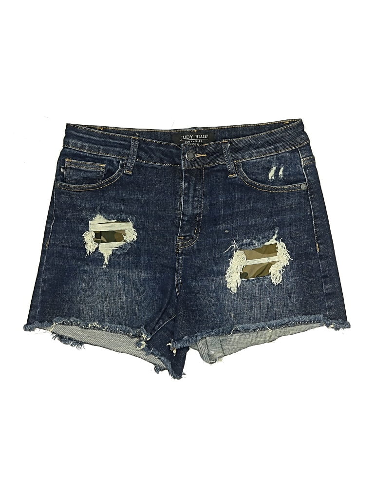 Pre-owned Judy Blue Denim Shorts In Blue