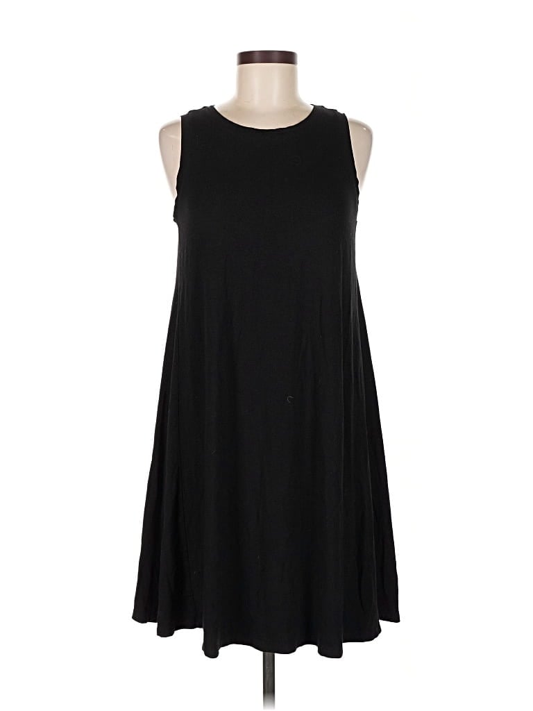 Pre-owned Ann Taylor Loft Outlet Casual Dress In Black
