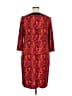 Peter Nygard Print Red Cocktail Dress Size XL - photo 2