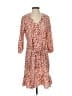 CAbi Print Red Casual Dress Size S - photo 1