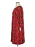 Peter Nygard Print Red Cocktail Dress Size XL - photo 5