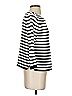 Marled by Reunited 100% Cotton Stripes Ivory Black Pullover Sweater Size XS - photo 4