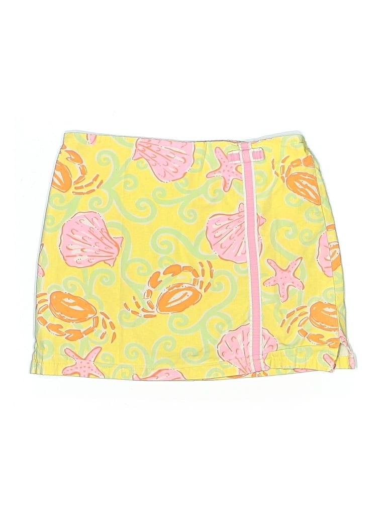 Pre-owned Lilly Pulitzer Kids' Skirt In Yellow