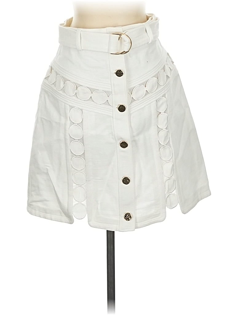 Acler Casual Skirt In White