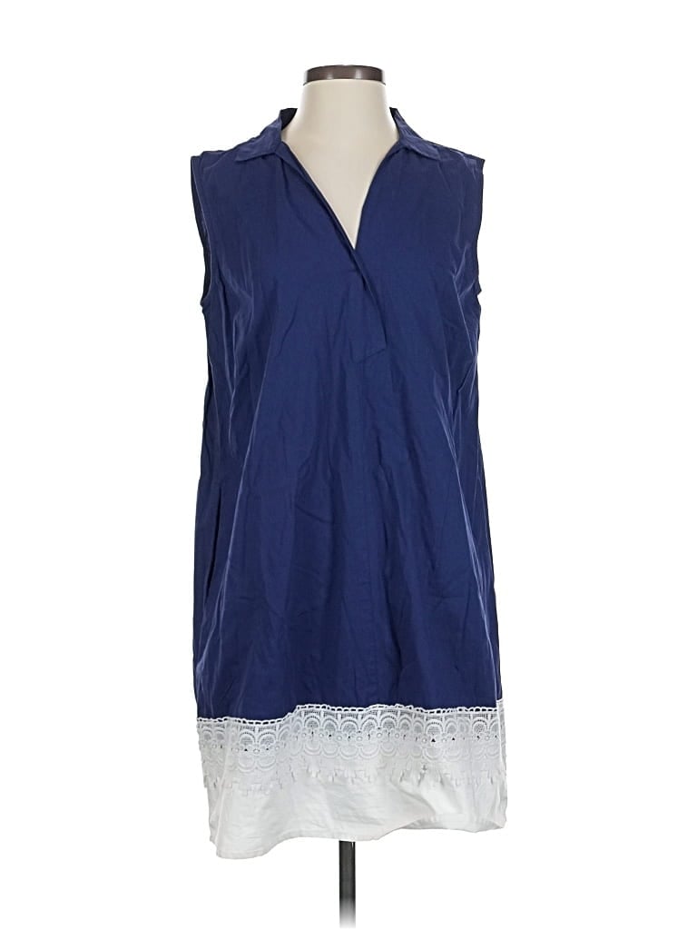Pre-owned Kaktus Casual Dress In Blue