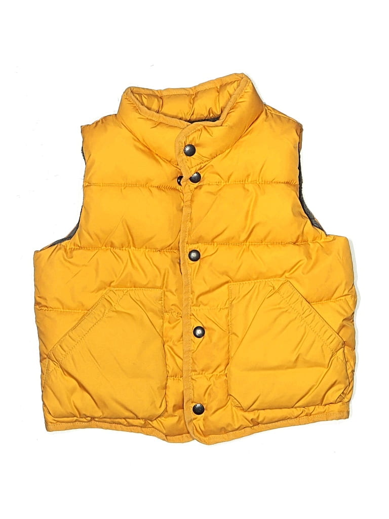 Pre-owned Baby Gap Kids' Vest In Yellow