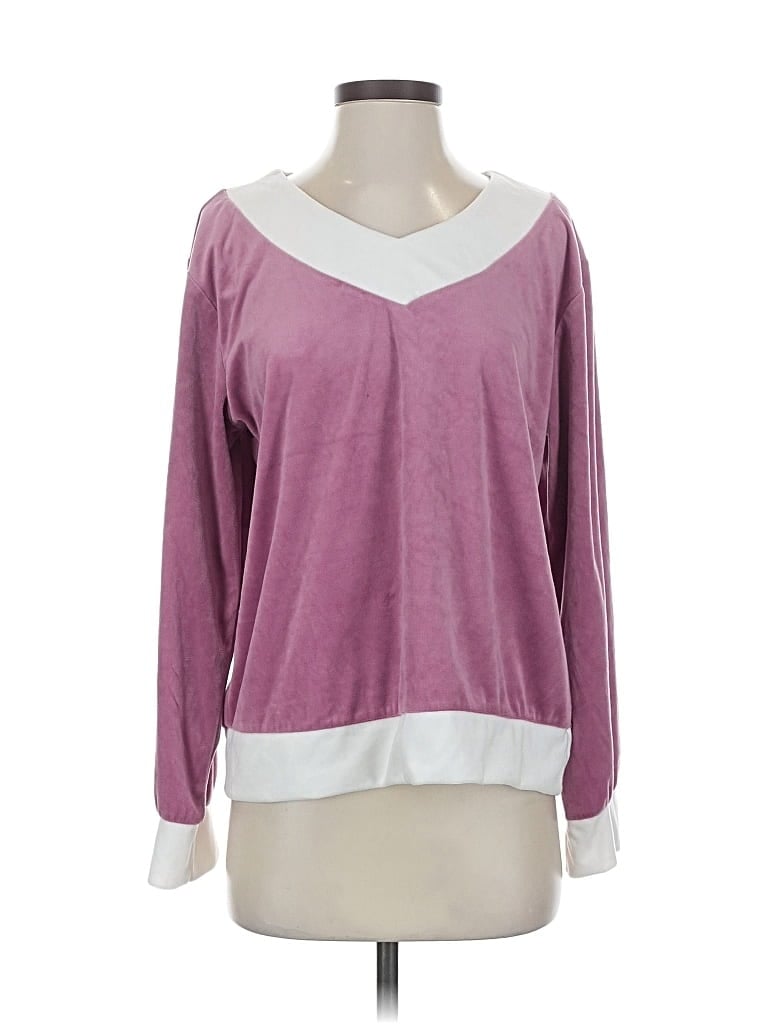 Pre-owned Assorted Brands Pullover Sweater In Pink