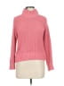 Generation 100% Polyester Pink Turtleneck Sweater Size M - photo 1