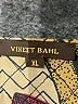 Vineet Bahl 100% Cotton Print Gold Tan Blazer Size XL - photo 6
