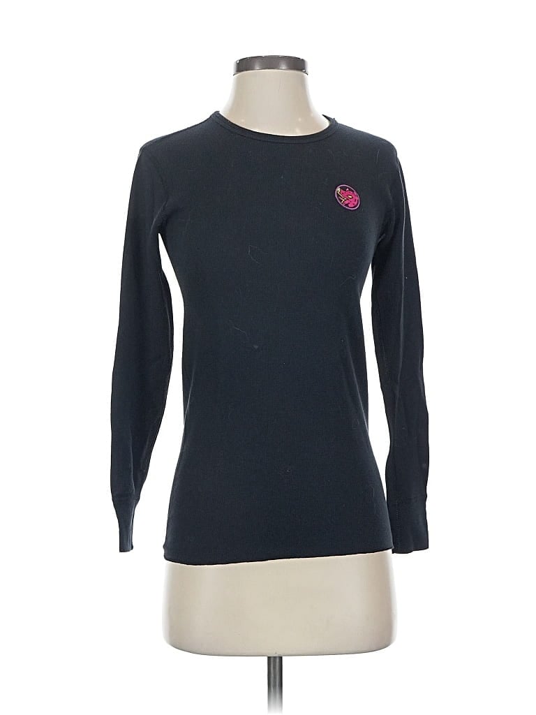 Pre-owned Assorted Brands Long Sleeve T-shirt In Black