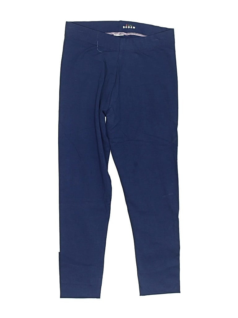 Pre-owned Mini Boden Kids' Active Pants In Blue