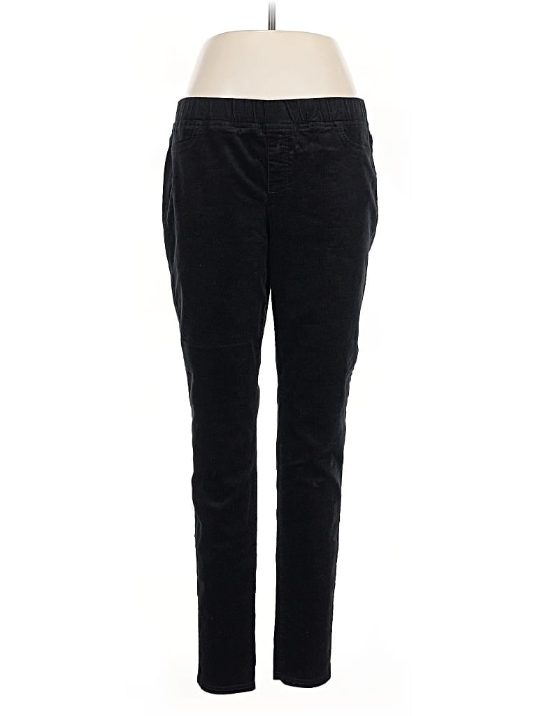 Pre-owned Eileen Fisher Casual Pants In Black