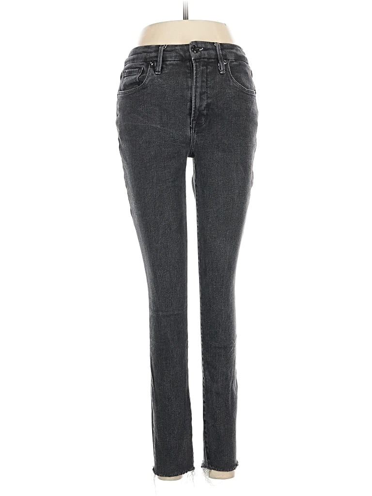 Pre-owned Good American Jeans In Gray