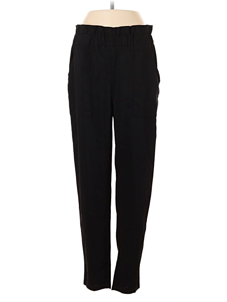 Pre-owned Simplee Track Pants In Black
