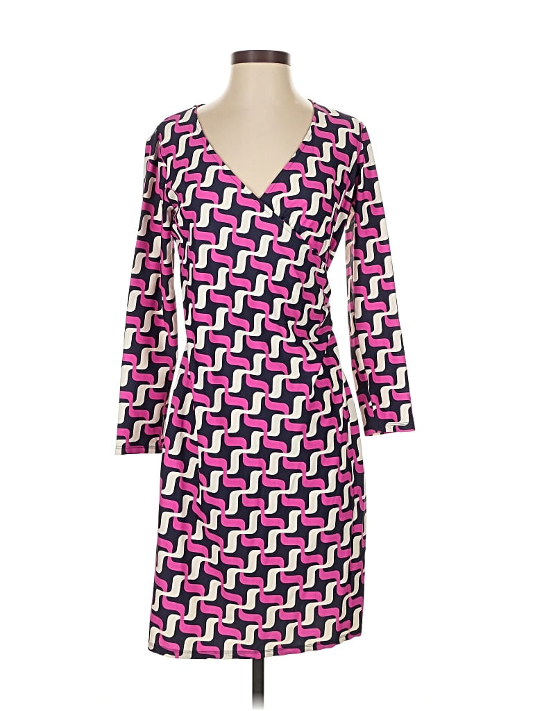 Pre-owned Jude Connally Casual Dress In Purple