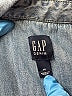 Gap 100% Cotton Blue Long Sleeve Button-Down Shirt Size 4 - 5 - photo 3
