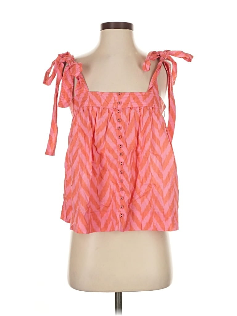 Pre-owned Ulla Johnson Sleeveless Blouse In Pink
