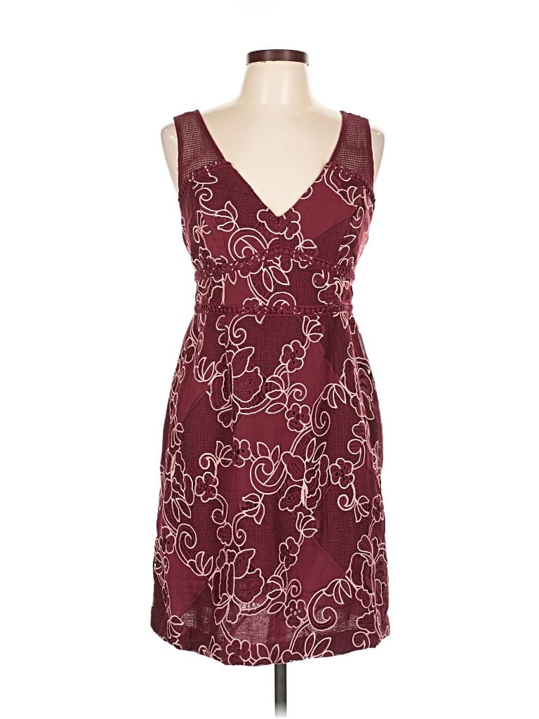 Moulinette Soeurs Casual Dress In Burgundy